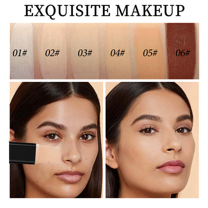 🔥Limited Time Offer💥Dual-Ended Eraser Foundation Stick: Conceal & Highlight 🎁50% OFF