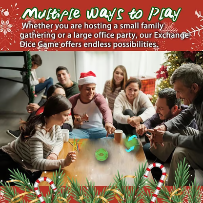 🎅🎲2025 New Santa Swap Gift Exchange Dice