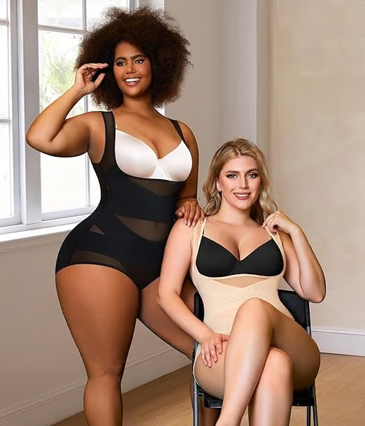 🏆LAST DAY High-Waist Shapewear Bodysuit – Sculpt Your Dream Curves ✨