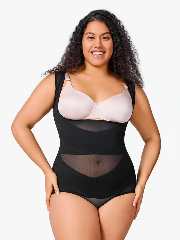 🏆LAST DAY High-Waist Shapewear Bodysuit – Sculpt Your Dream Curves ✨