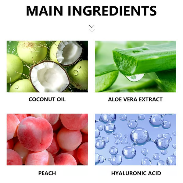 🌹ROZINO Coconut Oil Facial Hair Removal Cream - Gentle Lip Hair Removal