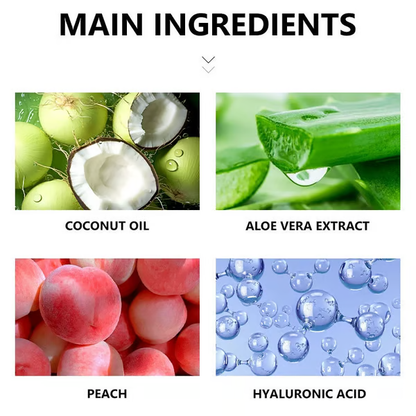 🌹ROZINO Coconut Oil Facial Hair Removal Cream - Gentle Lip Hair Removal