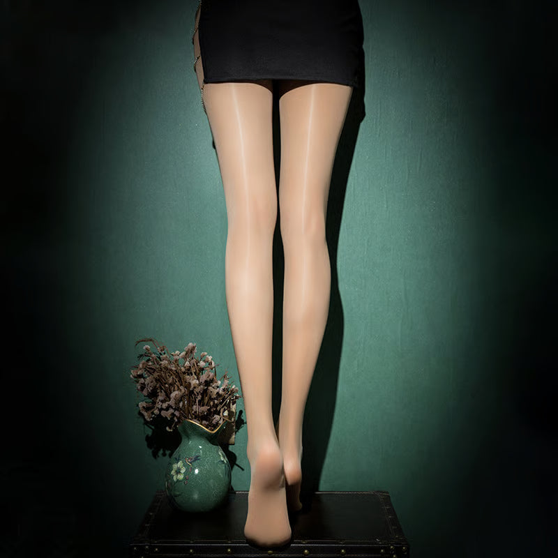 🎁LAST DAY PROMOTION 🔥Pearlescent Silk Stockings Sexy Nylon Pantyhose