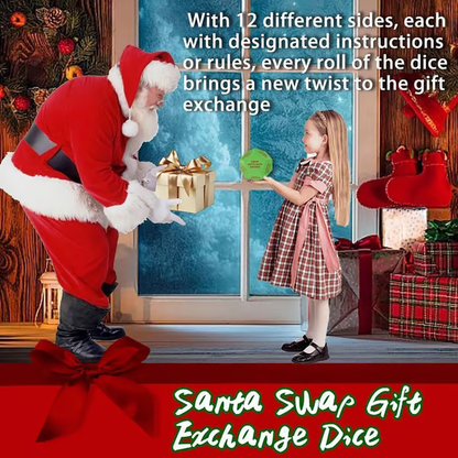 🎅🎲2025 New Santa Swap Gift Exchange Dice
