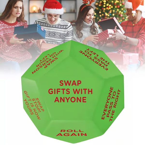 🎅🎲2025 New Santa Swap Gift Exchange Dice