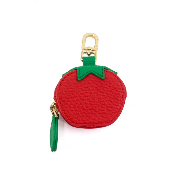 🍓 Cute Strawberry & Lemon Mini Coin Purse Charm-Jewelry & Earbuds – Lightweight Gift for Women, Teens & Kawaii Lovers